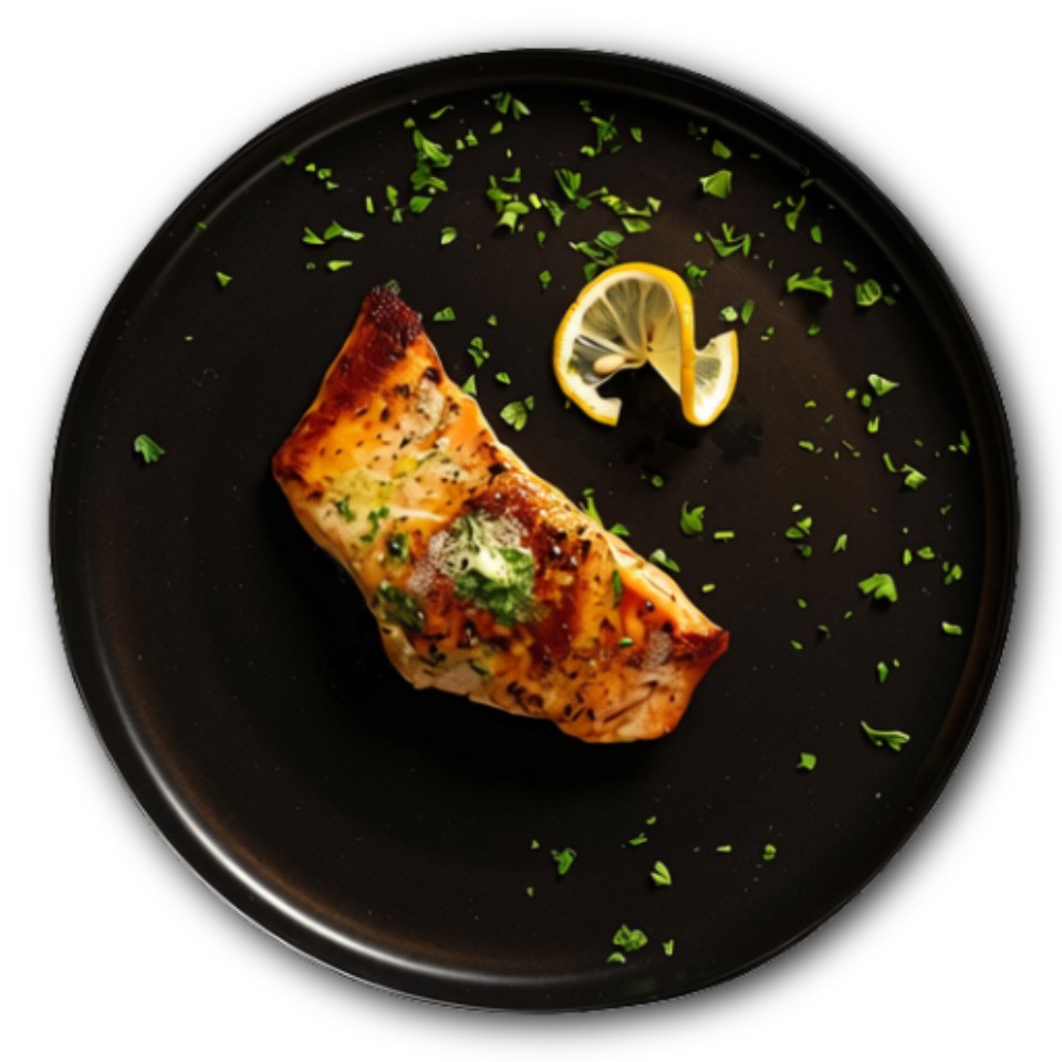Saumon mariné aux fines herbes Saumon mariné aux fines herbes