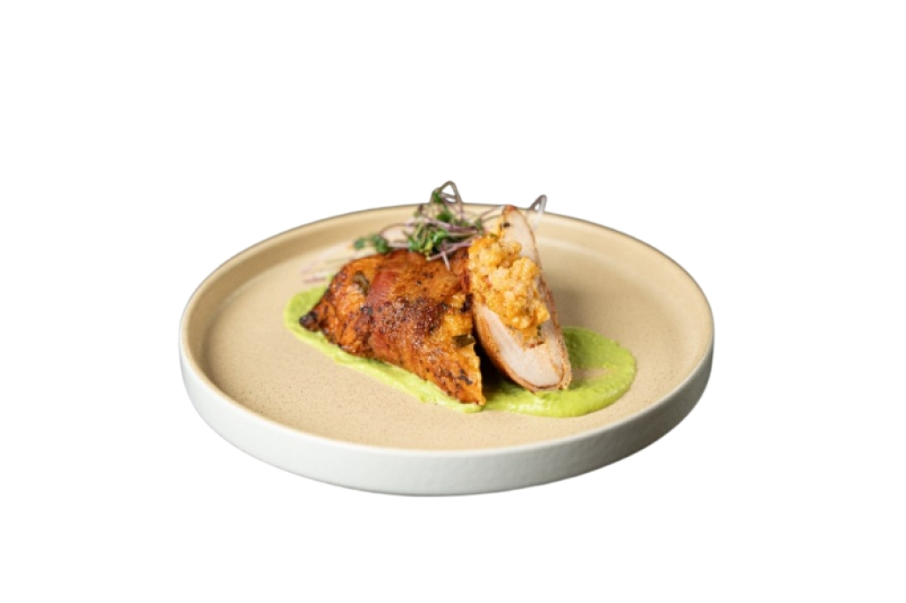 Poulet farci Risotto Poulet farci Risotto