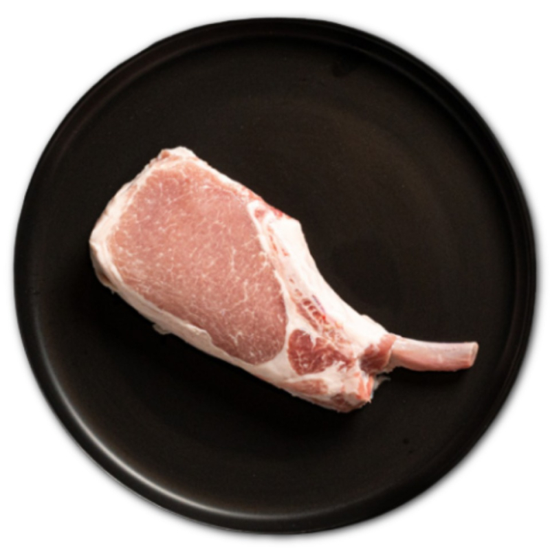 Tomahawk de porc rang 4 Tomahawk de porc rang 4
