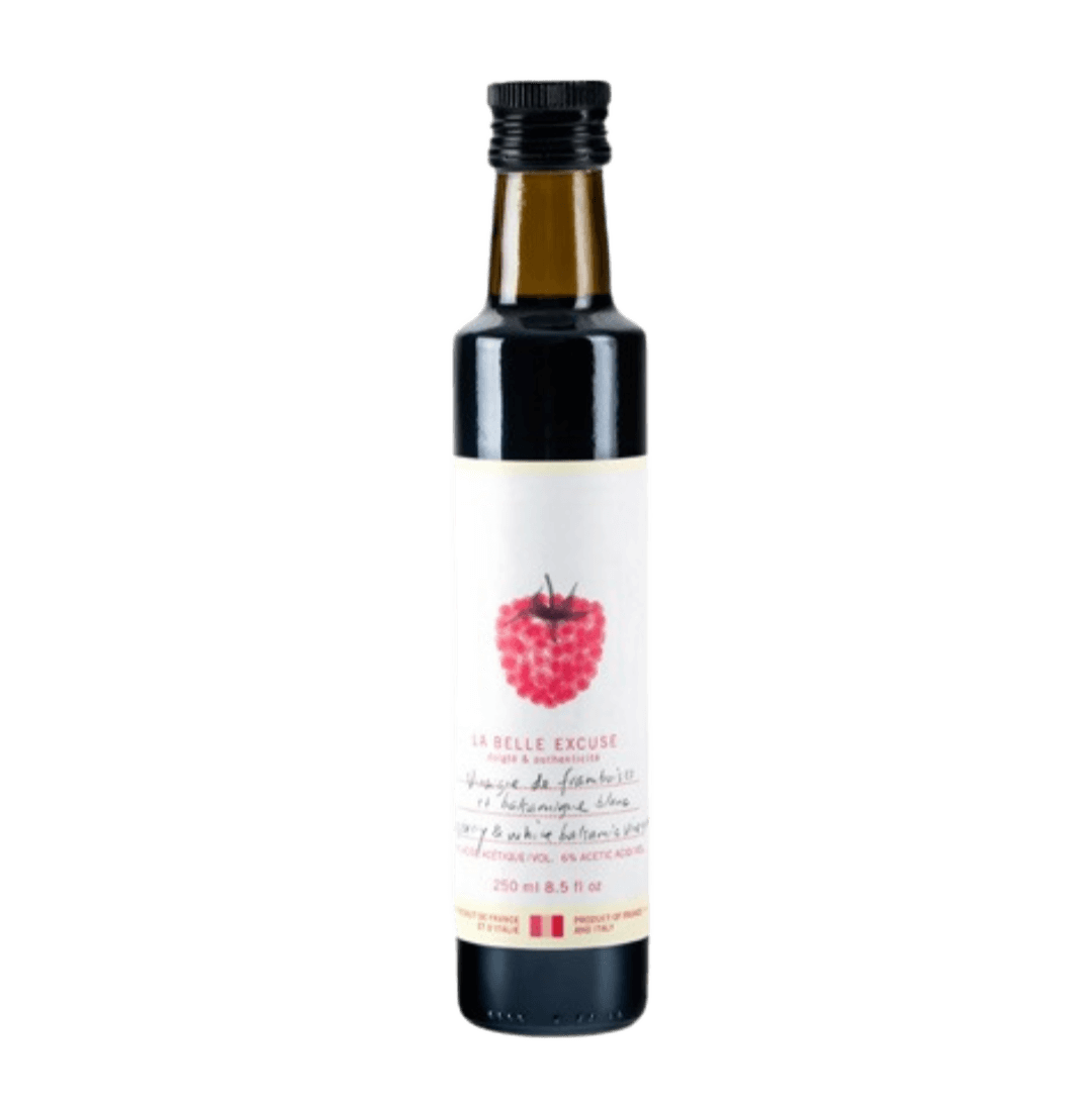 Raspberry vinegar and White Balsamic